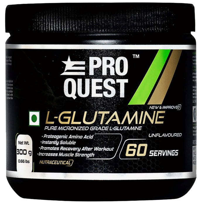 Pro Quest L-Glutamine Powder Unflavored - Classic Derma