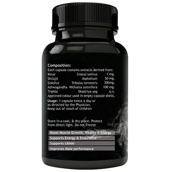 Big Rocket Man's Health Testosterone Booster Ayurvedic Capsule