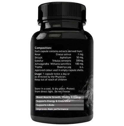 Big Rocket Man's Health Testosterone Booster Ayurvedic Capsule