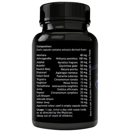 Big Rocket Men's Health Multi-Vitamin Supplement Ayurvedic Capsule