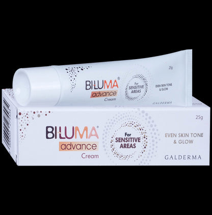 Biluma Advance Cream for Sensitive Areas | For Glow & Even Skin Tone - Classic Derma