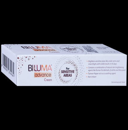 Biluma Advance Cream for Sensitive Areas | For Glow & Even Skin Tone