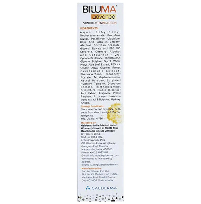 Biluma Advance Skin Brightening Body Lotion | For Even Tone & Skin Glow