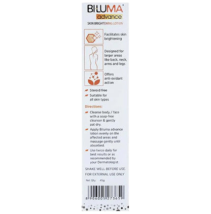 Biluma Advance Skin Brightening Body Lotion | For Even Tone & Skin Glow