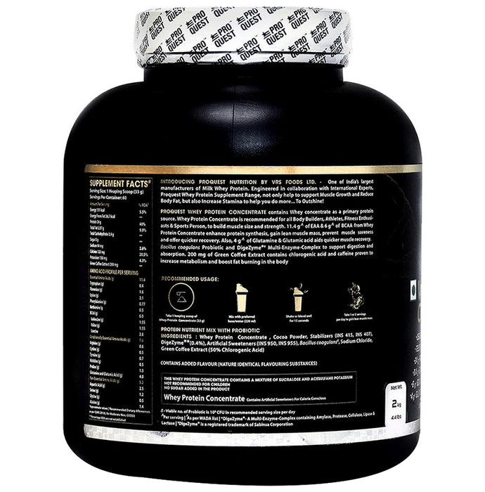 Pro Quest Whey Protein Concentrate Milk Chocolate