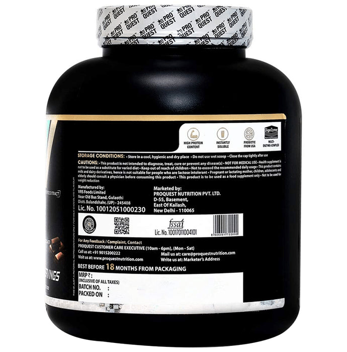 Pro Quest Whey Protein Concentrate Milk Chocolate