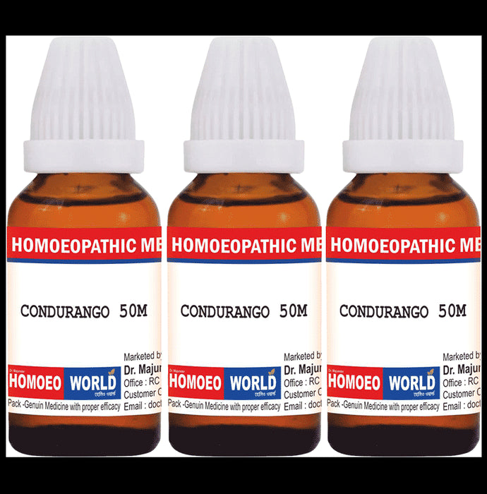 Dr. Majumder Homeo World Condurango Dilution (30ml Each) 50M - Classic Derma