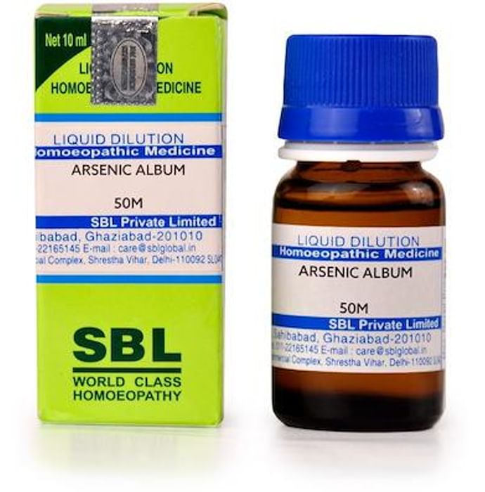 SBL Arsenicum Album Dilution 50M CH - Classic Derma