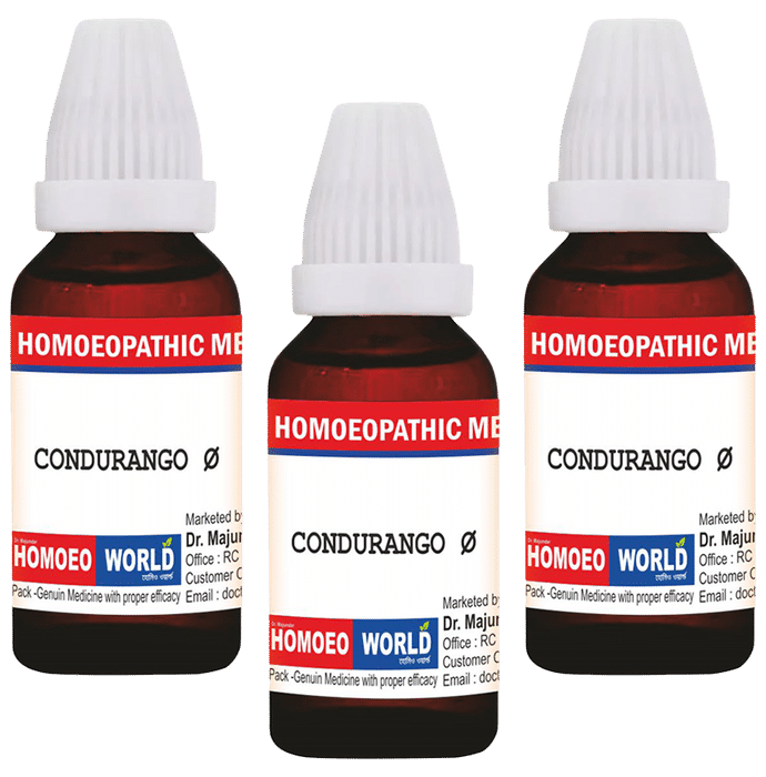 Dr. Majumder Homeo World Condurango Mother Tincture (30ml Each) Q - Classic Derma
