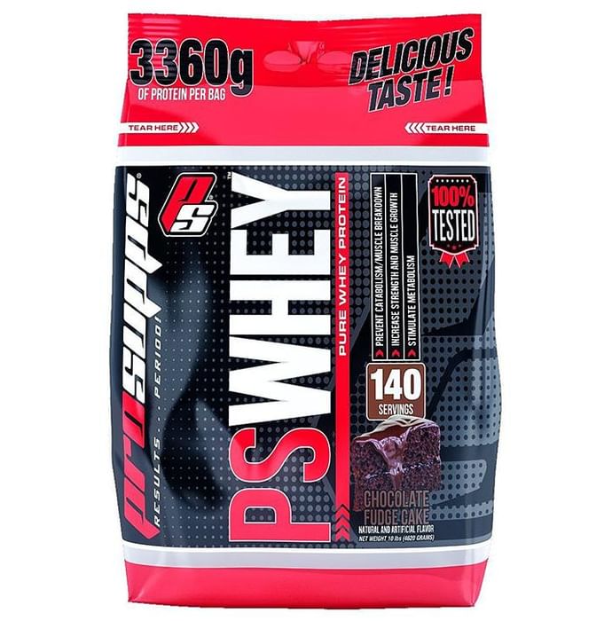 Pro Supps PS Whey Protein Powder Chocolate Fudge Cake - Classic Derma