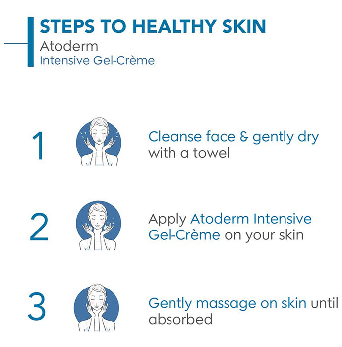 Bioderma Atoderm Intensive Gel | Ultra Soothing Cooling Care | For Very Dry, Irritated to Atopic Sensitive Skin