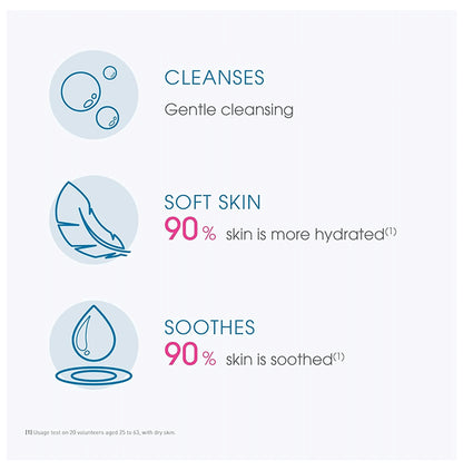 Bioderma Atoderm Intensive Moussant Face and Body Gel Wash | Paraben, Alcohol, Steroid, Colour & Fragrance Free | Derma Care | For Very Dry, Irritated to Atopic Sensitive Skin