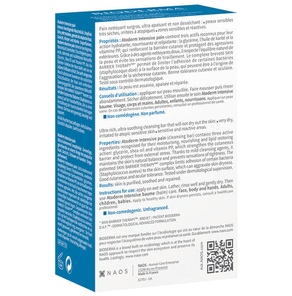 Bioderma Atoderm Intensive Pain Ultra Soothing Cleansing Bar