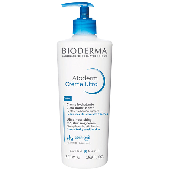 Bioderma Atoderm Ultra-Nourishing Cream | Face Care Product for Normal to Dry, Sensitive Skin | Hydrates and Strengthens Skin Barrier - Classic Derma