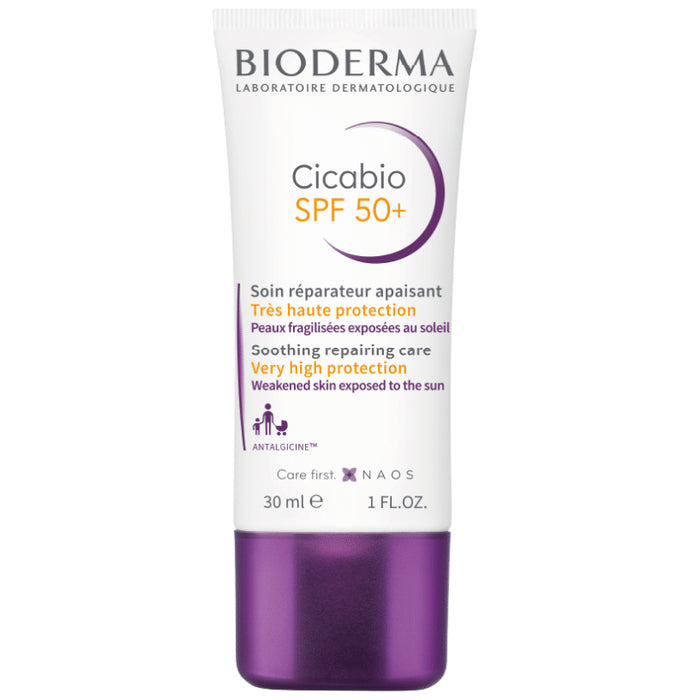 Bioderma Cicabio Soothing Repairing Care SPF 50+ Cream - Classic Derma