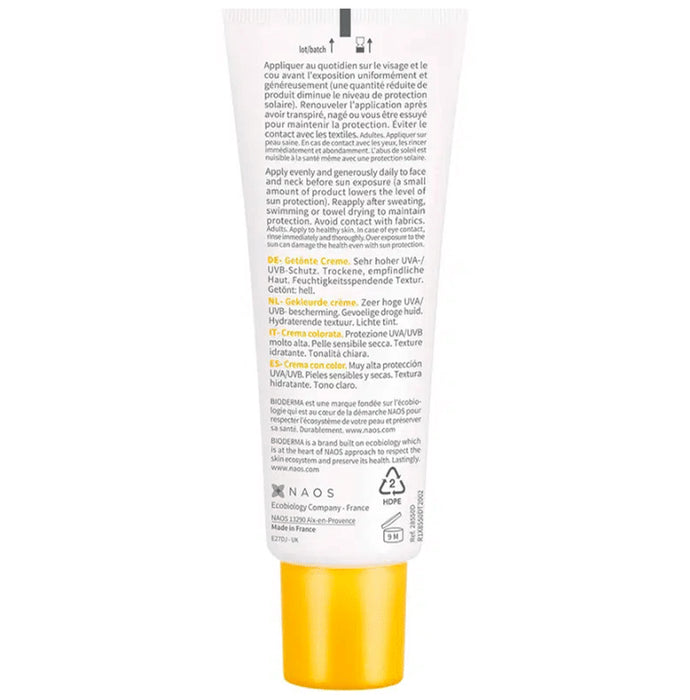 Bioderma Photoderm Creme Claire Light Spf 50+ Sunscreen