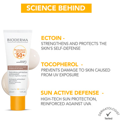 Bioderma Photoderm Spot Age Sunscreen SPF 50+ | For Sunspots & Skin Ageing