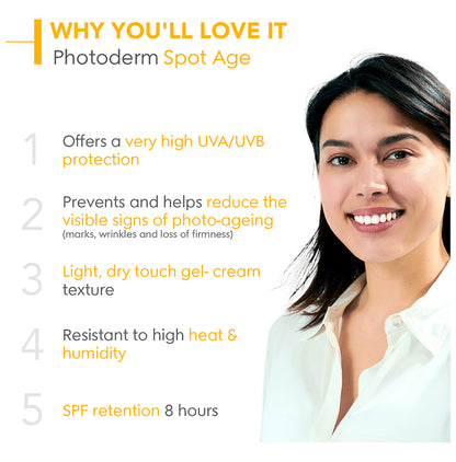 Bioderma Photoderm Spot Age Sunscreen SPF 50+ | For Sunspots & Skin Ageing