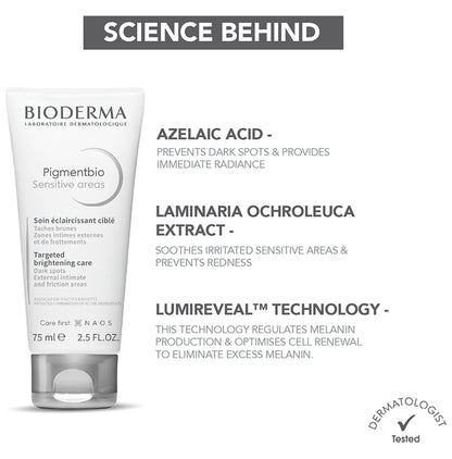 Bioderma Pigmentbio Sensitive Areas Cream