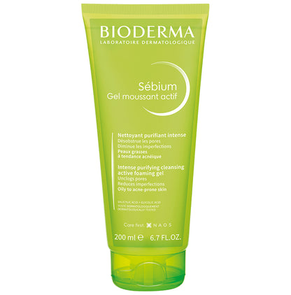 Bioderma Sebium Gel Moussant Actif Purifying Cleansing Active Foaming Gel - Classic Derma