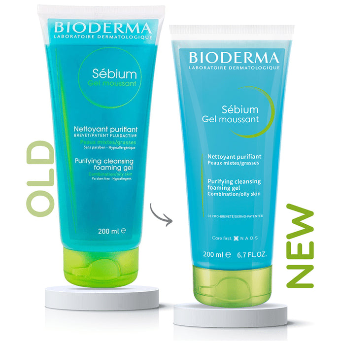 Bioderma Sebium Moussant Purifying Cleansing Foaming Gel