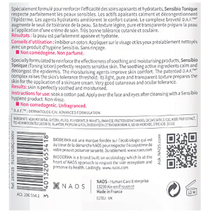 Bioderma Sensibio Tonique Lotion