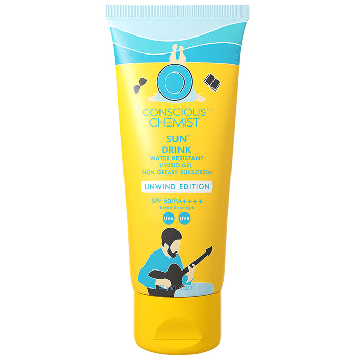 Conscious Chemist Sun Drink Sunscreen Unwind Edition SPF 50 PA++++ - Classic Derma