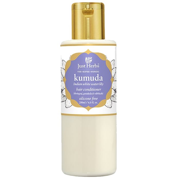 Just Herbs Kumuda Indian White Water Lily Hair Conditioner - Classic Derma