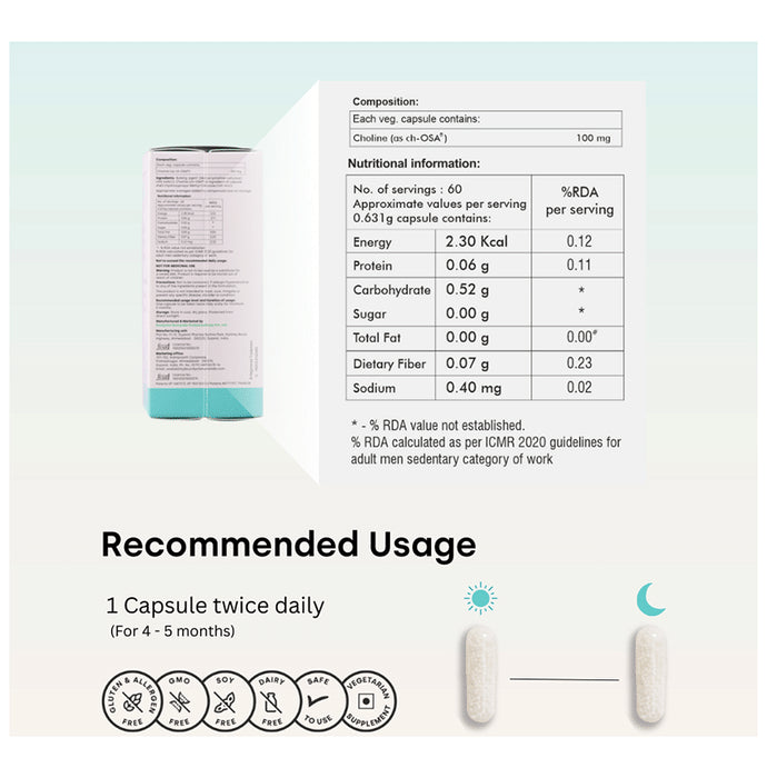 Biosil Collagen Generator Veg Capsule for Hair, Skin & Nails