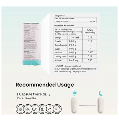 Biosil Collagen Generator Veg Capsule for Hair, Skin & Nails