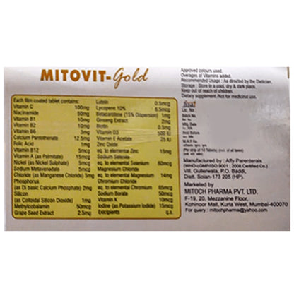 Mitovit Gold Tablet