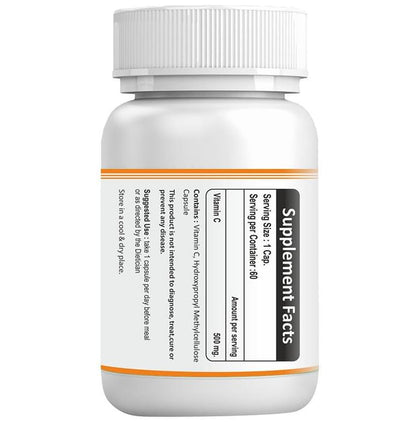Bioven Vitamin C 500mg Vegetarian Capsule