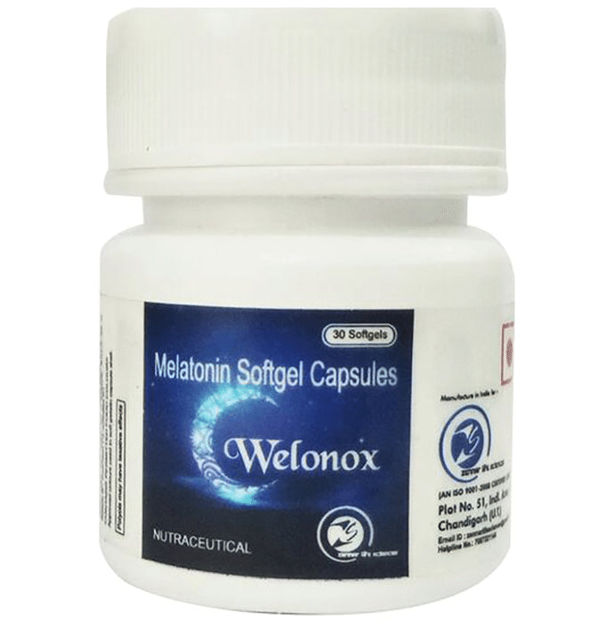 Welonox Melatonin Softgel Capsules - Classic Derma