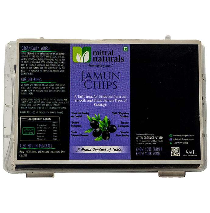 Mittal Naturals Jamun Chips - Classic Derma