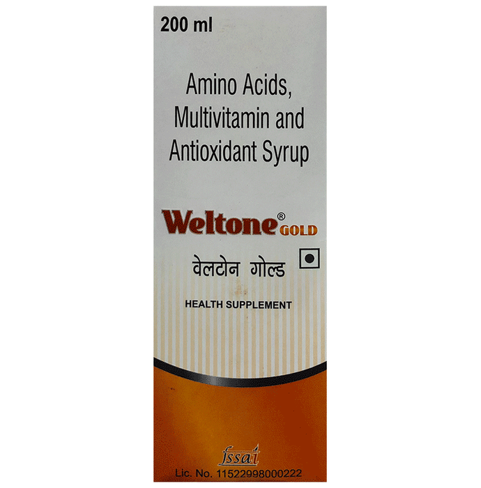 Weltone Gold Syrup - Classic Derma