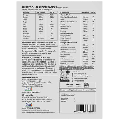 Beautywise Hair Rescue Capsule