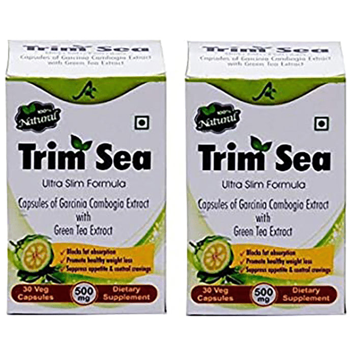 Trim Sea Trim Sea Ultra Slim Formula Veg Capsule (30 Each) - Classic Derma