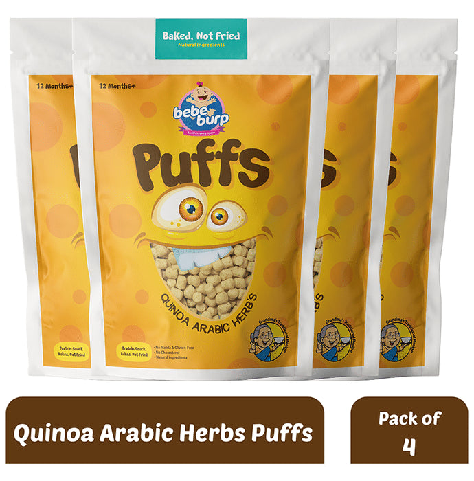 Bebe Burp Puffs (35gm Each) Quinoa Arabic Herbs