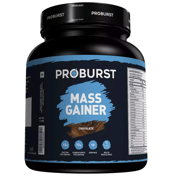 Proburst Mass Gainer Chocolate - Classic Derma