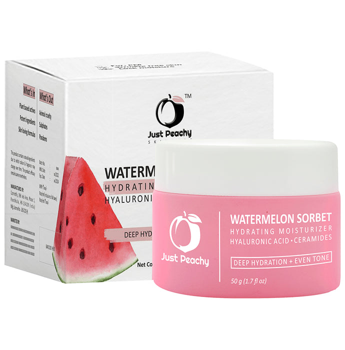 Just Peachy Watermelon Sorbet Hydrating Moisturiser - Classic Derma