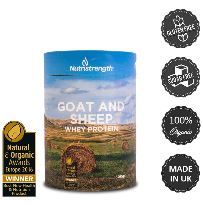Nutristrength Goat and Sheep Whey Protein Powder - Classic Derma