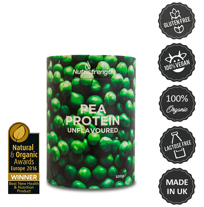 Nutristrength Pea Protein Powder Unflavoured - Classic Derma