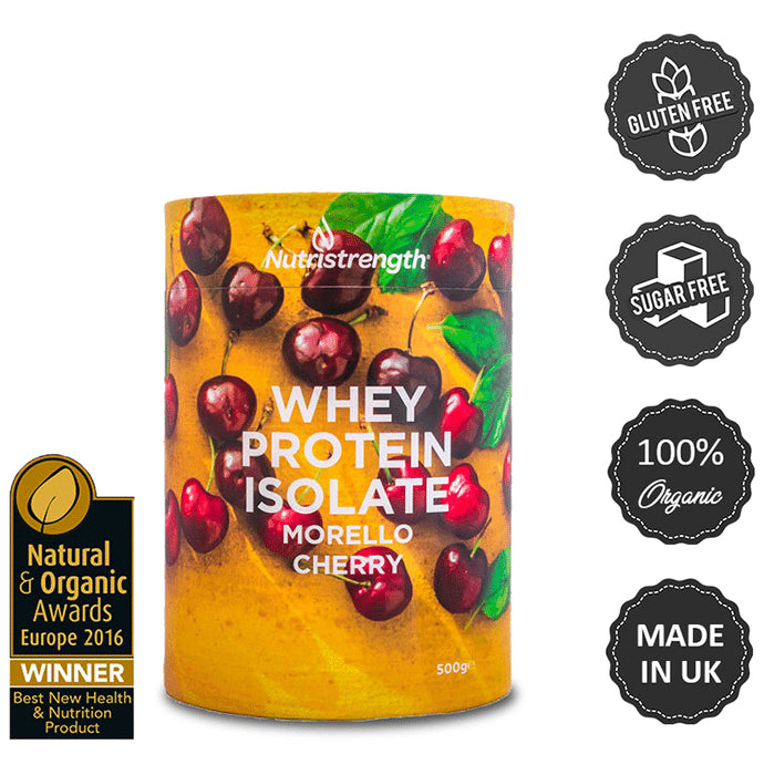 Nutristrength Whey Protein Isolate Powder Morello Cherry - Classic Derma