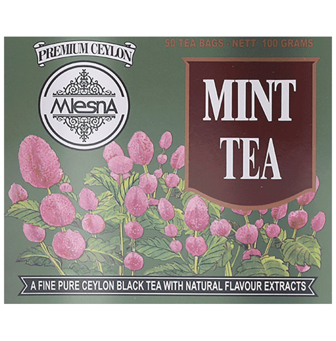 Mlesna Mint Tea Bag (2gm Each) - Classic Derma