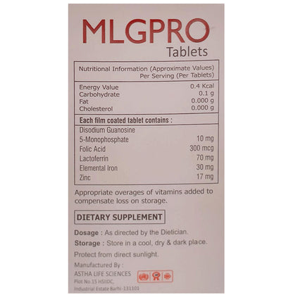 Mlgpro Tablet (15 Each)