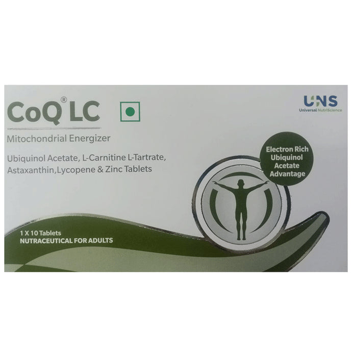 CoQ LC Mitochondrial Energizer Tablet - Classic Derma