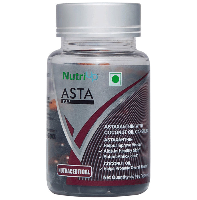 Nutriup Asta Plus 2mg Veg Capsules - Classic Derma