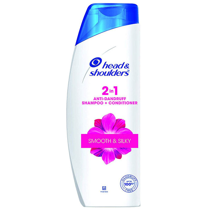 Head & Shoulders Smooth & Silky 2 in 1 Anti-Dandruff Shampoo+Conditioner - Classic Derma