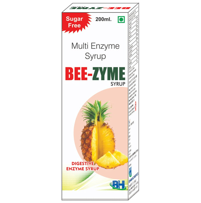 Bee-Zyme Syrup Sugar Free - Classic Derma