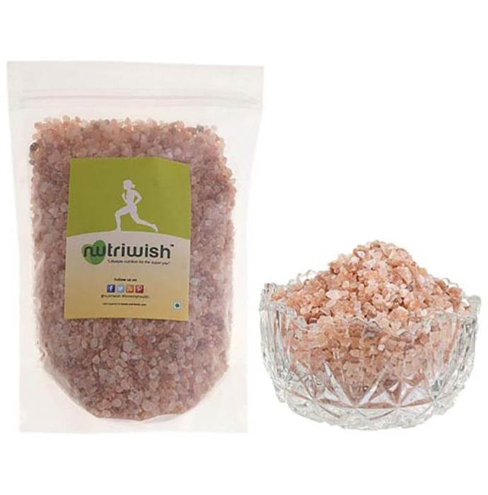 Nutriwish Himalayan Pink Salt Granules - Classic Derma